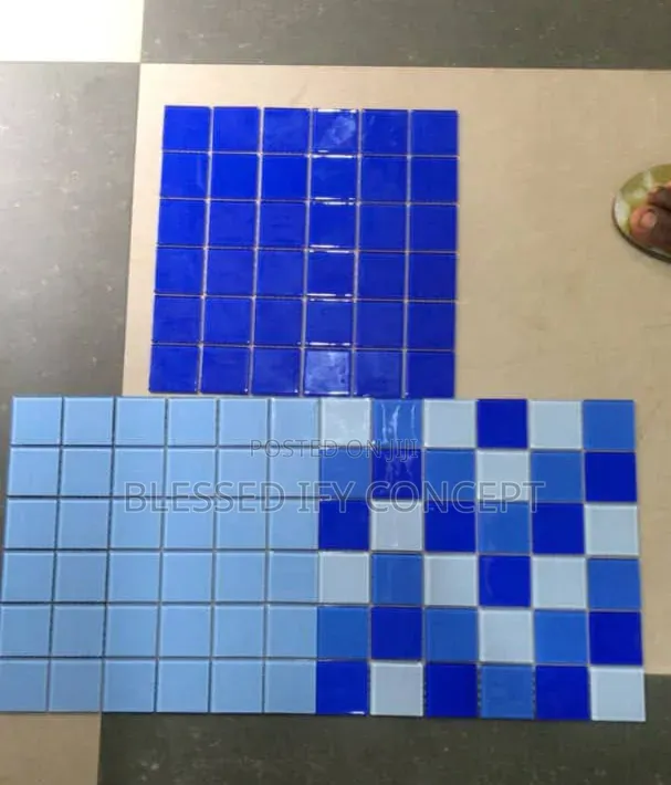 Quality Mosaic Glass Tile, for Swimming Pool,Pillar,Fence,Outside Wall