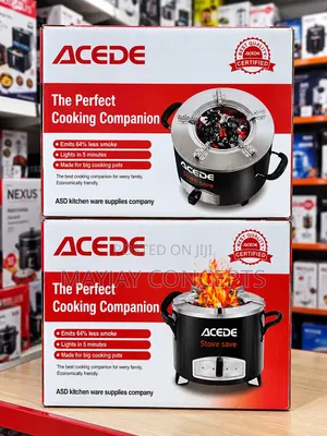 ACede Save Charcoal Stove-Large Size | Fast Lighting, Low Smoke