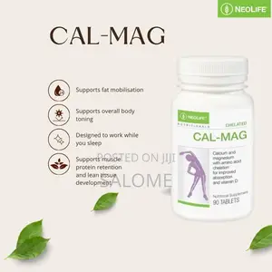 Chelated Cal-Mag With Vitamin D3. 90 Tablets of Bone Health Support