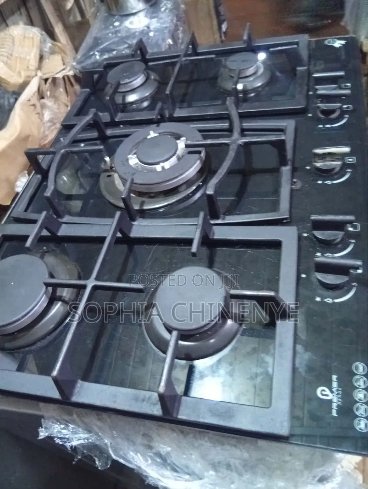 5in1 Glass Inbuilt Gas Hob