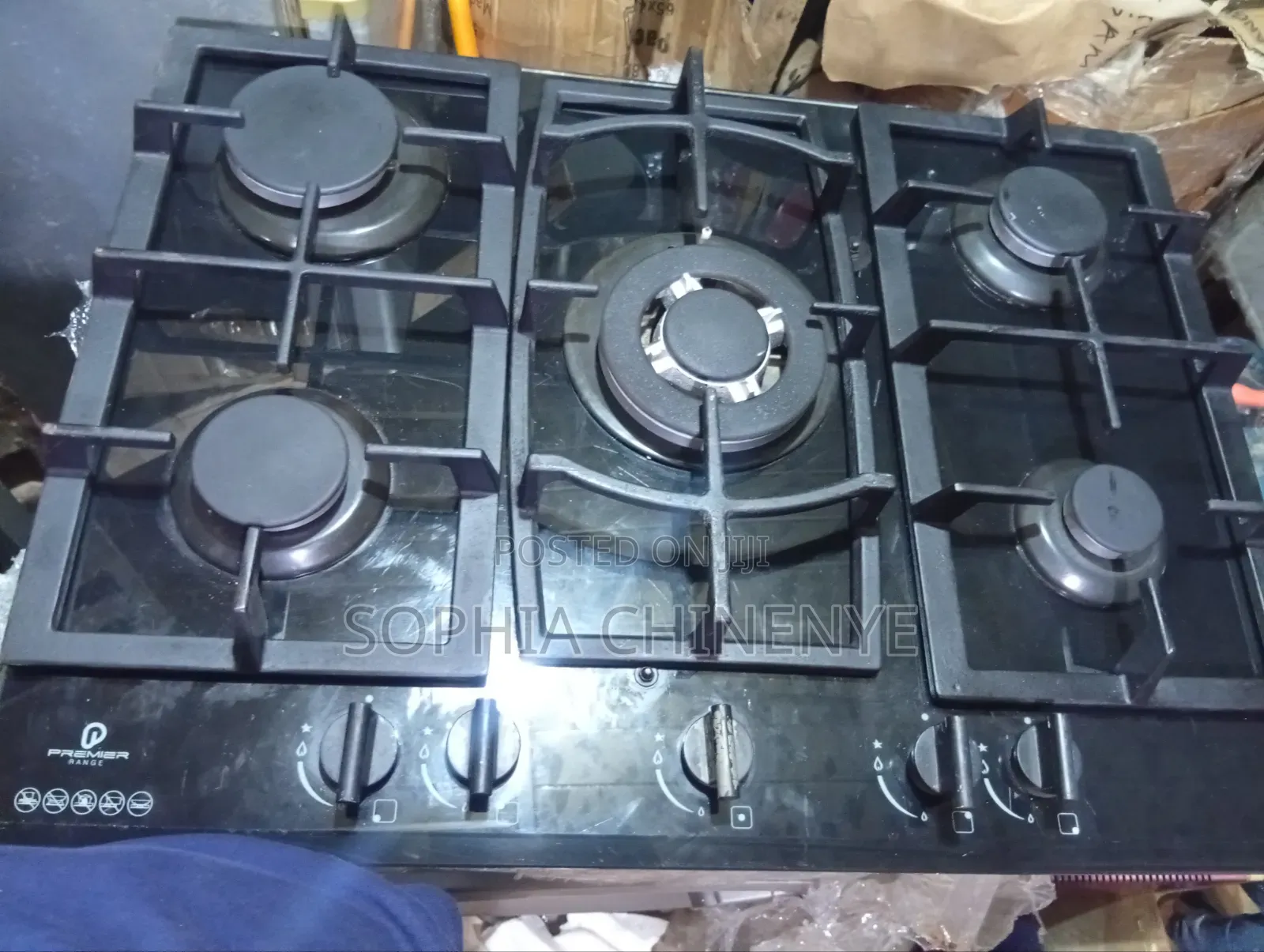 5in1 Glass Inbuilt Gas Hob