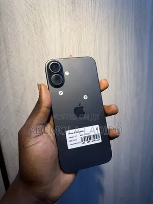 Apple iPhone 16 Plus 128 GB Black