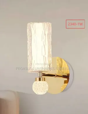 Gold LED Wall Lamp
