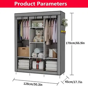 Mobile Wardrobe 4 Door