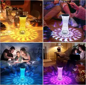 Diamond Crystal LED Table Lamp