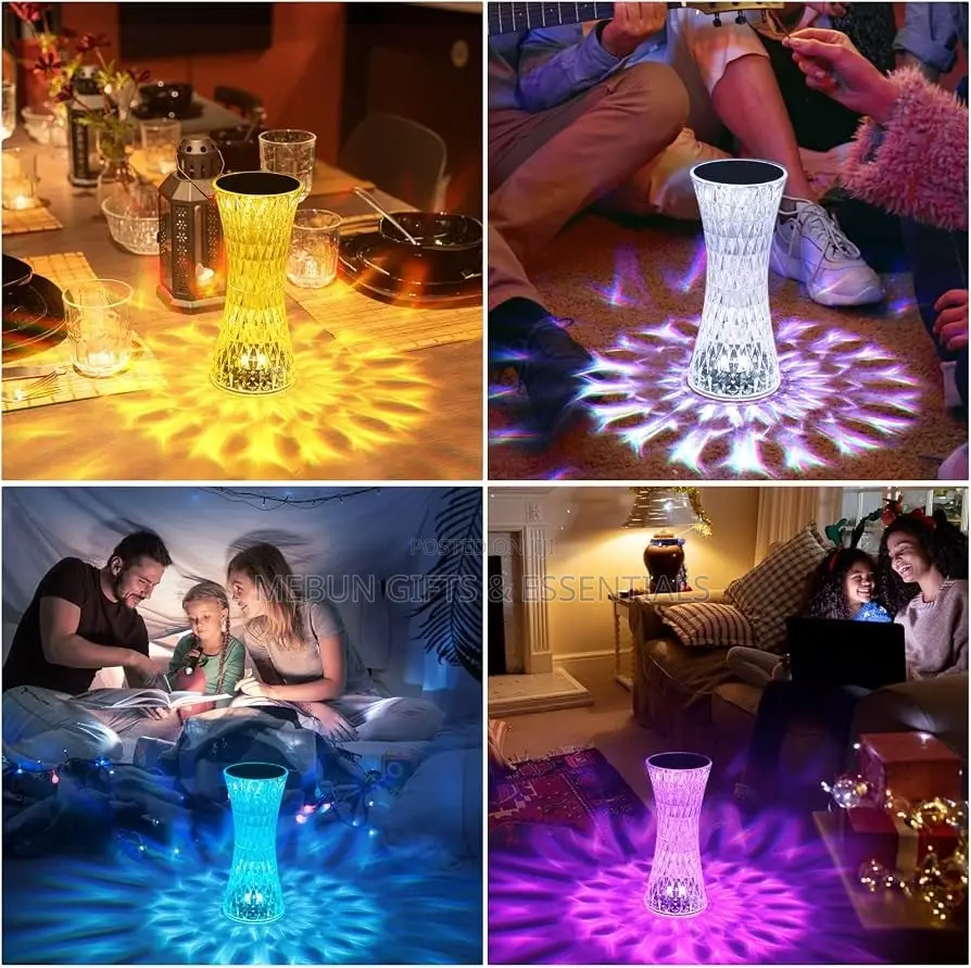 Diamond Crystal LED Table Lamp