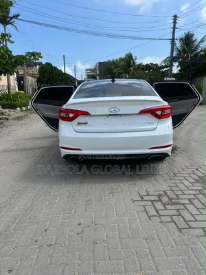 Hyundai Sonata Limited 4dr Sedan (2.4L 4cyl 6A) 2015 White