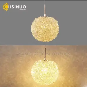 Romantic Crystal Pendant Lamp Bedhead Small Chandelier Light Luxury