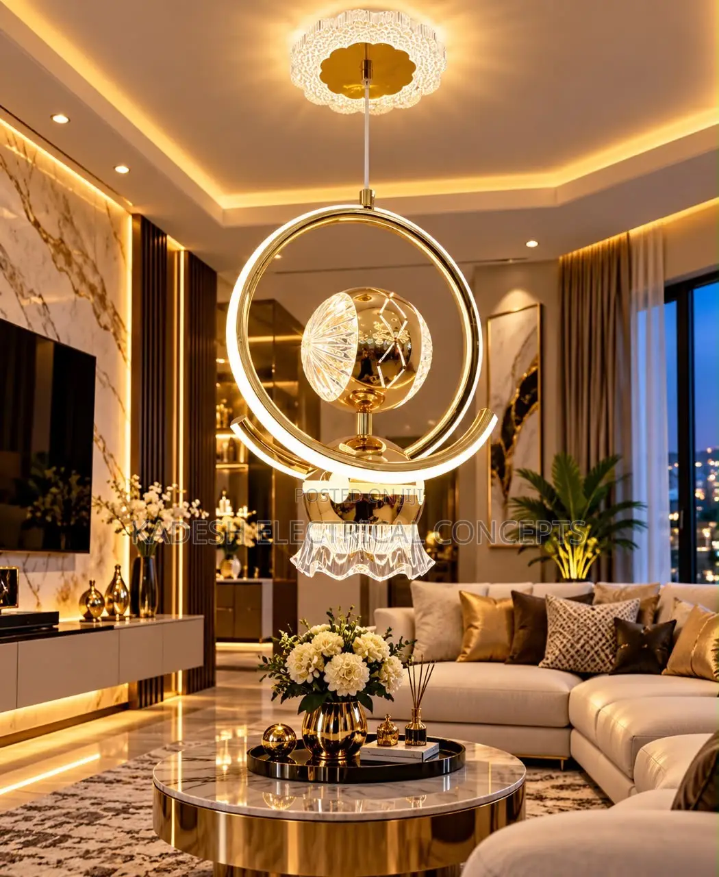 Creative LED Ceiling Light , Modern Asile Ceiling Lights