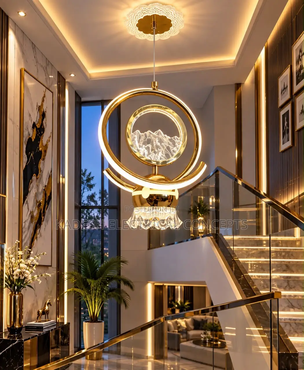 Creative LED Ceiling Light , Modern Asile Ceiling Lights