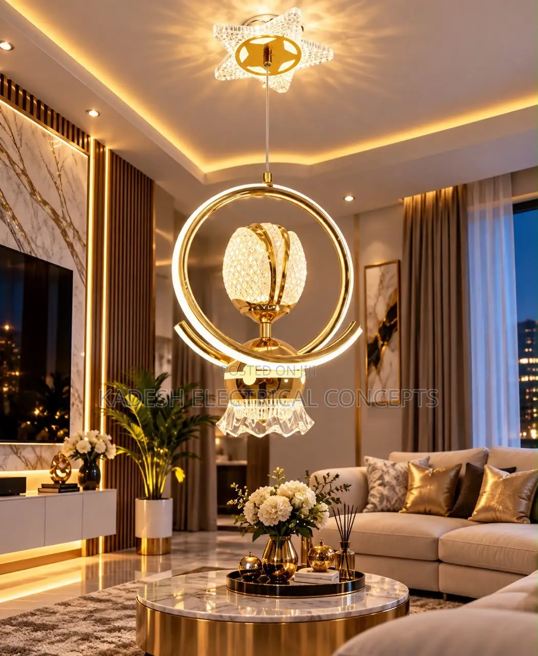 Creative LED Ceiling Light , Modern Asile Ceiling Lights