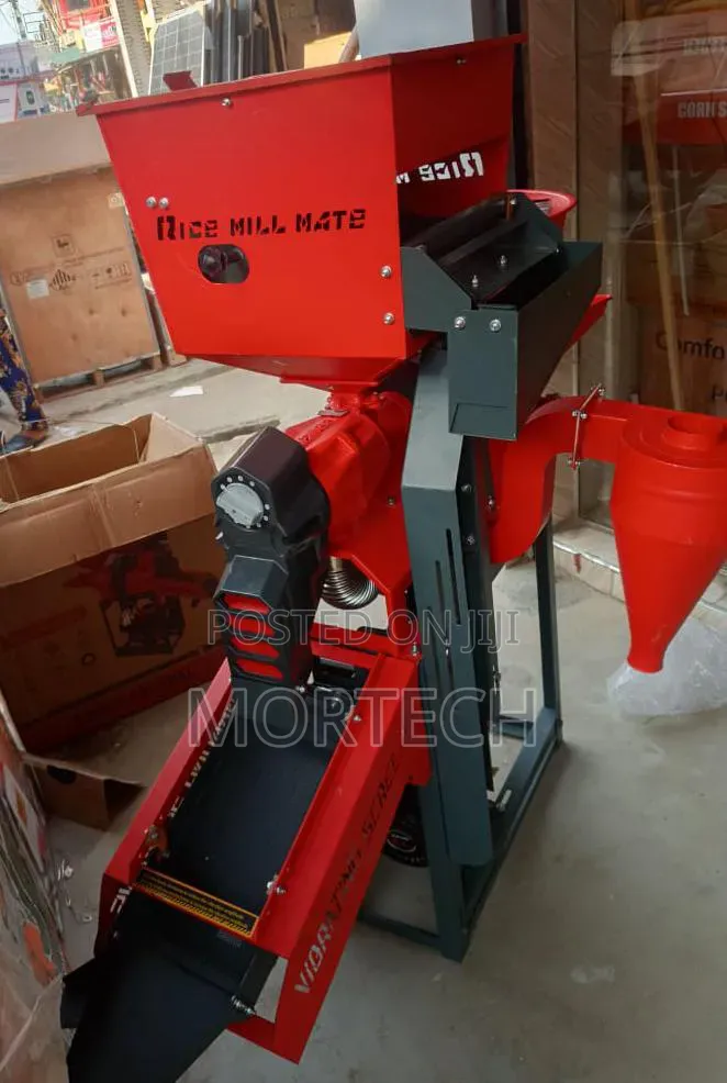 Complete Rice Milling Machine With Engine