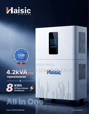 8kwh Battery and 4.2kw Hybrid Inverter