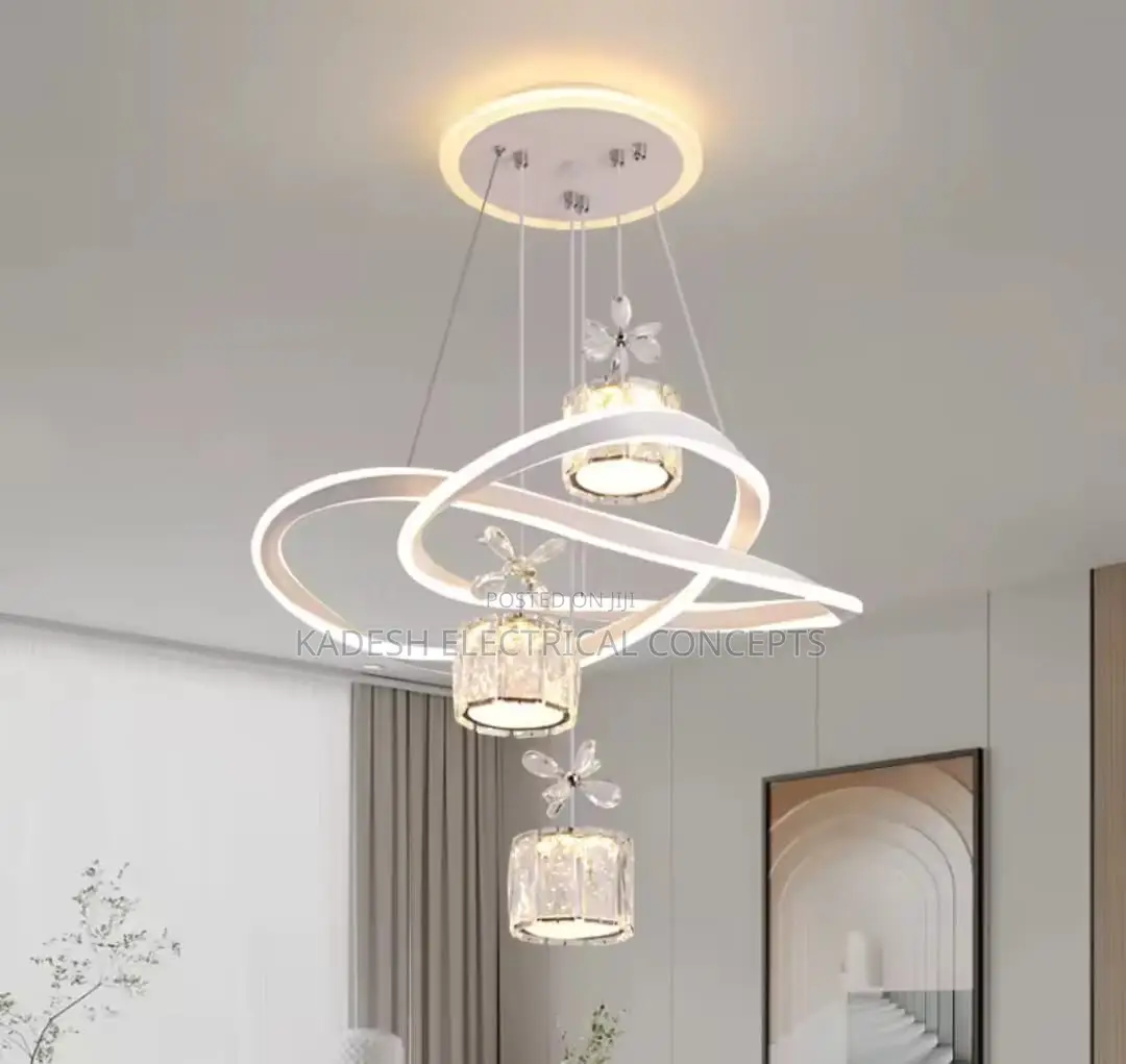 Crystal Pendant Lamp Modern Creative Light Luxury Restaurant Light LED