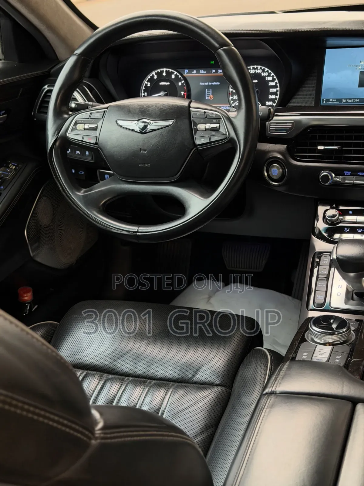 Genesis G90 2016 Black