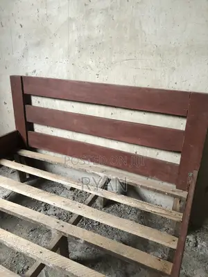 Wooden 6 by 4 Bed Frame Available