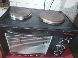Eurosonic Tabletop Electric Mini Oven With Dual Hotplate
