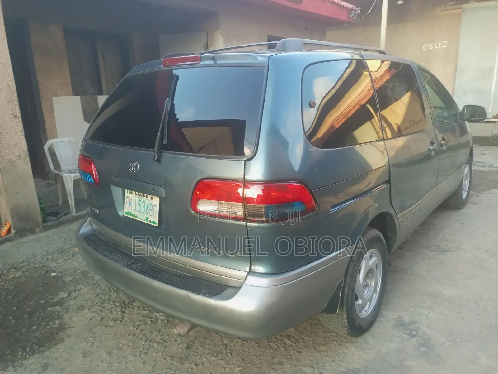 Toyota Sienna LE & 1 hatch 2000 Blue