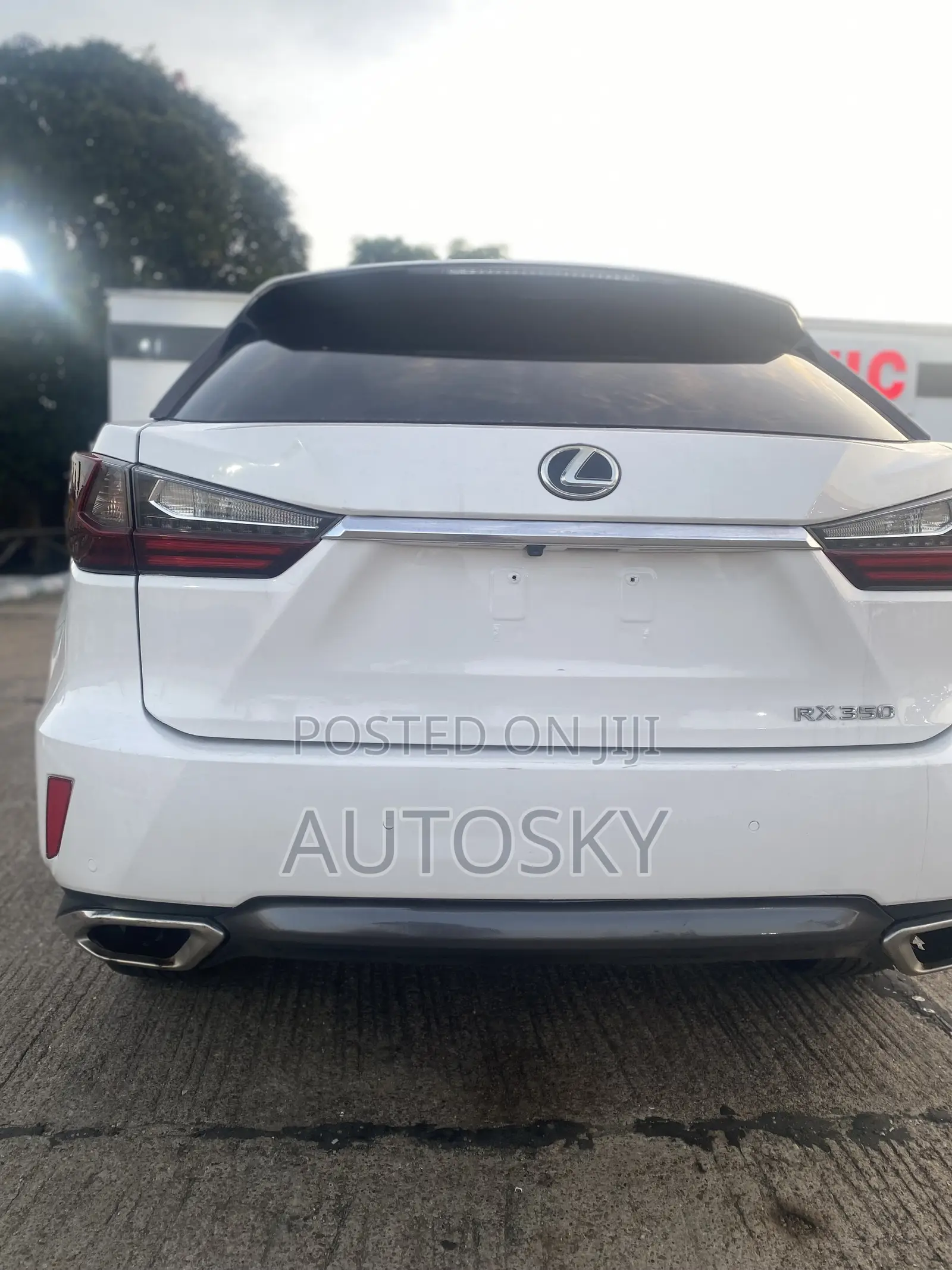 Lexus RX 350 AWD 2017 White