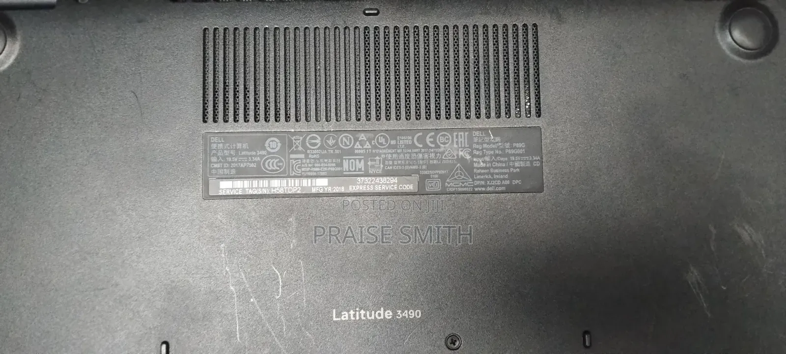Laptop Dell Latitude 3490 4GB Intel Core i3 SSD 512GB