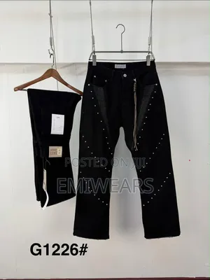 Black Denim Jeans