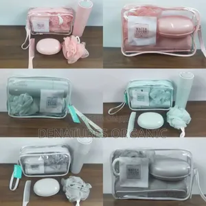 Portable Travel Toiletry Bath Kit (5-Piece Set)