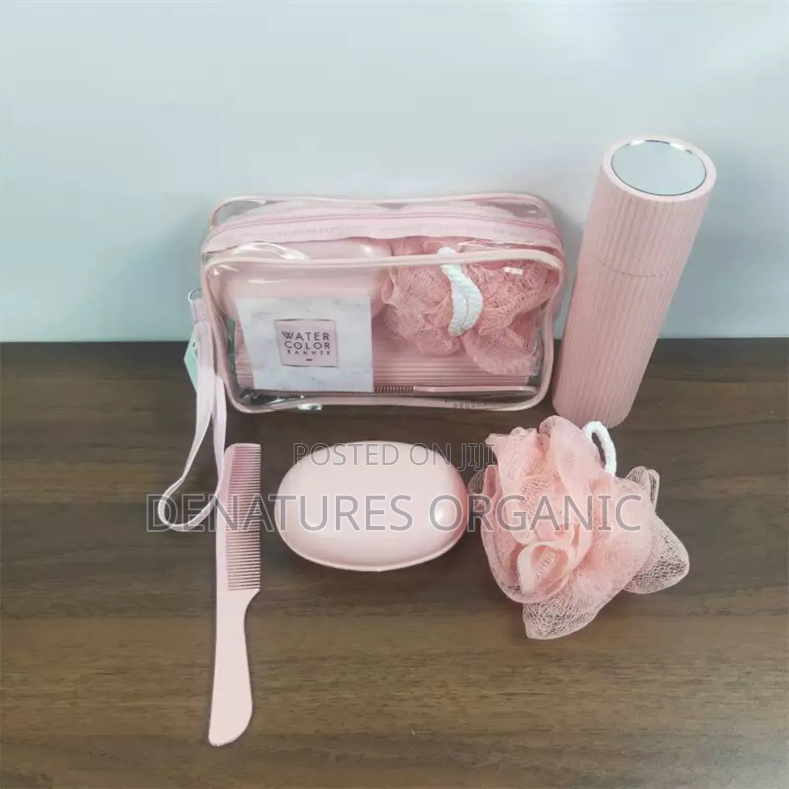 Portable Travel Toiletry Bath Kit (5-Piece Set)