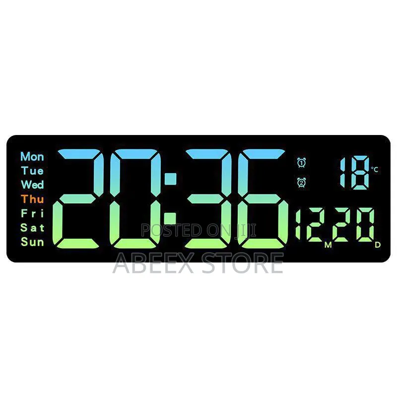 Led Digital Wall Clock