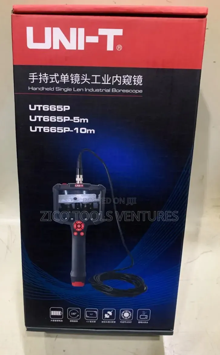 Handheld Single Lens Industrial Borescope