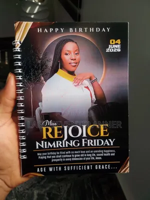 Customised Birthday/Wedding Souvenir Jotter in Abuja N Lagos