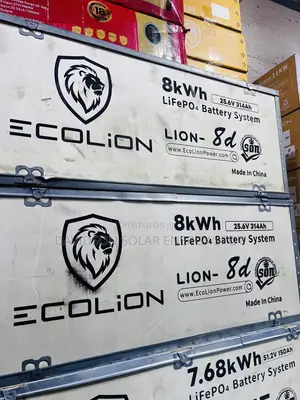 8kwh 24v Ecolion Solar Lithium Ion Battery