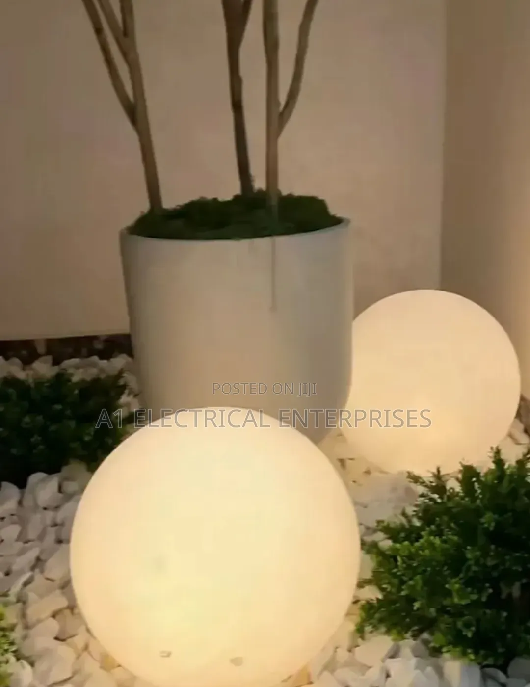 Standing Wall Lamp for Fence