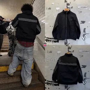 Checker Track Panel Jackets