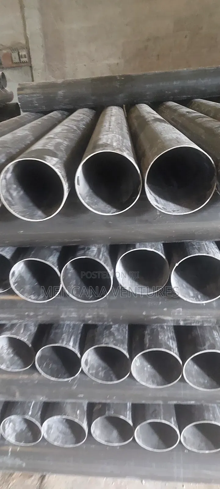 4" Thick PVC Pipes