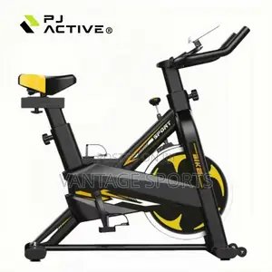 Spinning Bike | Ultra Silent Flywheel + LCD Heart Rate Monitor