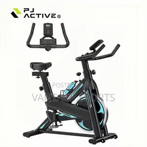Spin Bike With LCD Heart Rate Monitor | Ultra Silent Flywheel