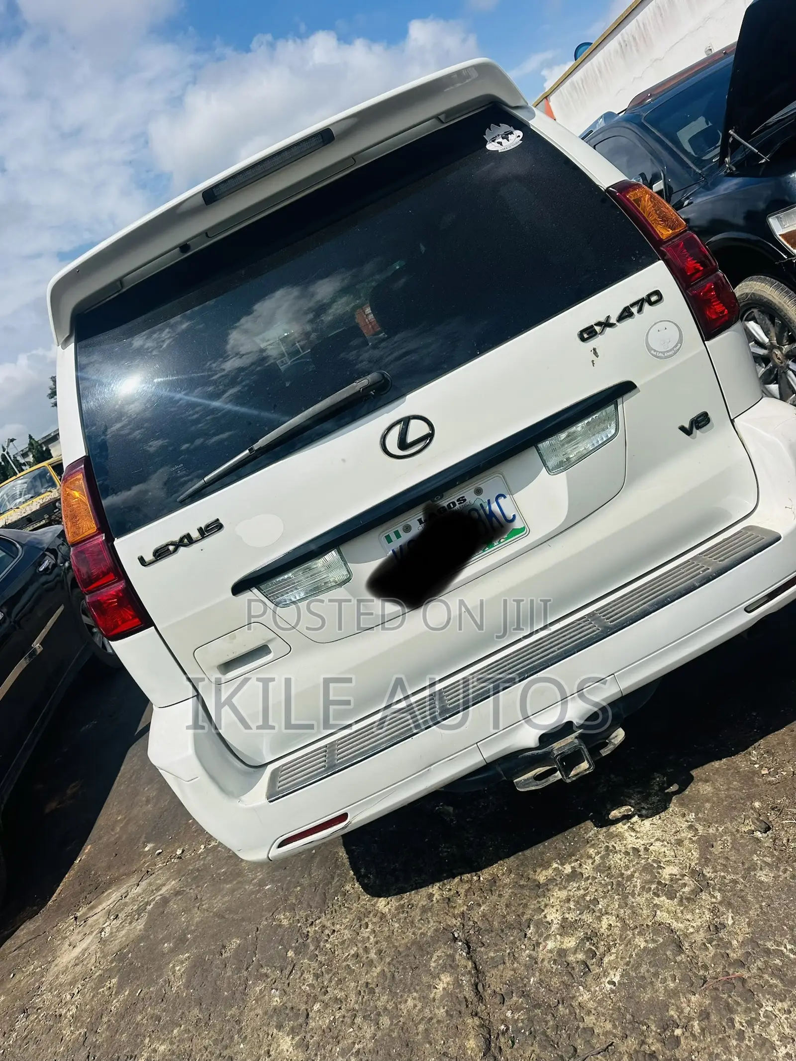 Lexus GX 470 Sport Utility 2005 White