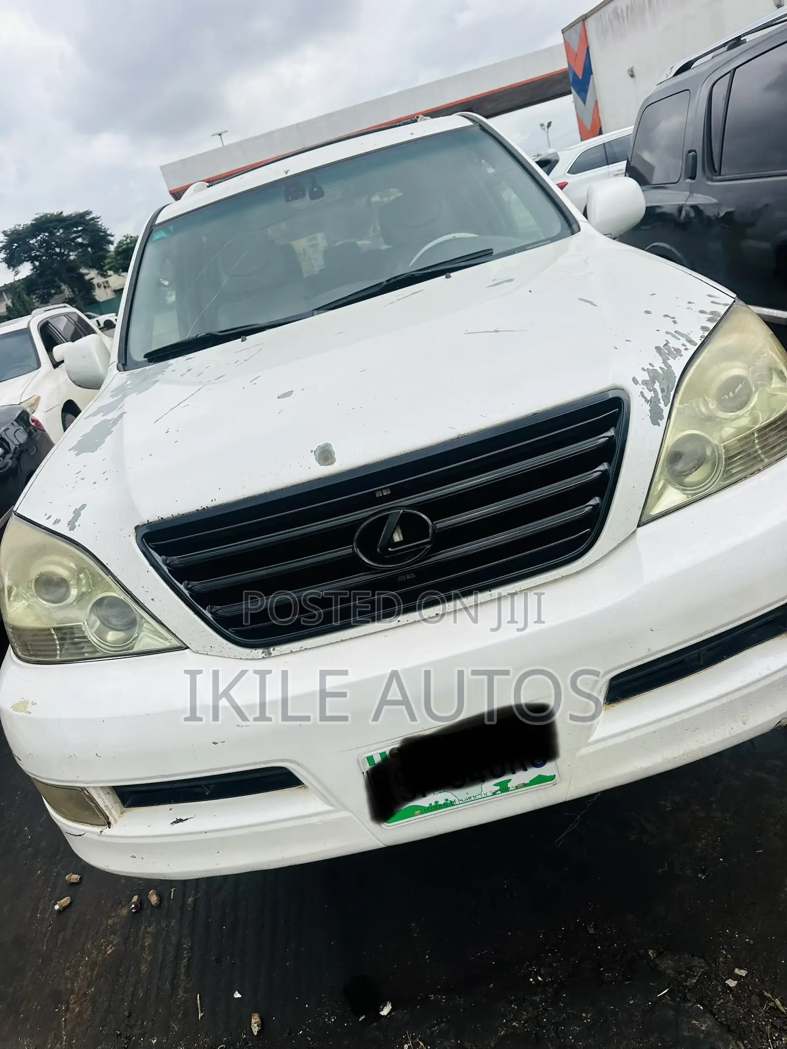 Lexus GX 470 Sport Utility 2005 White