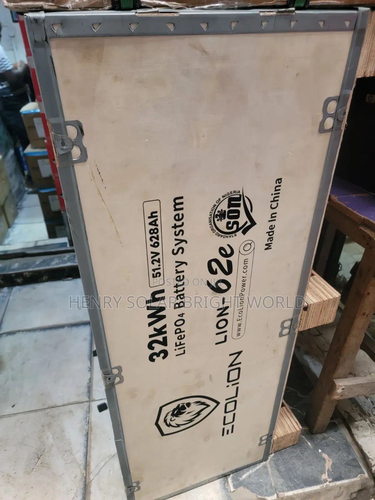 Ecolion 32kwh Lithium Battery