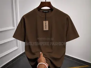 *Luxury Balanciaga Plain Polo