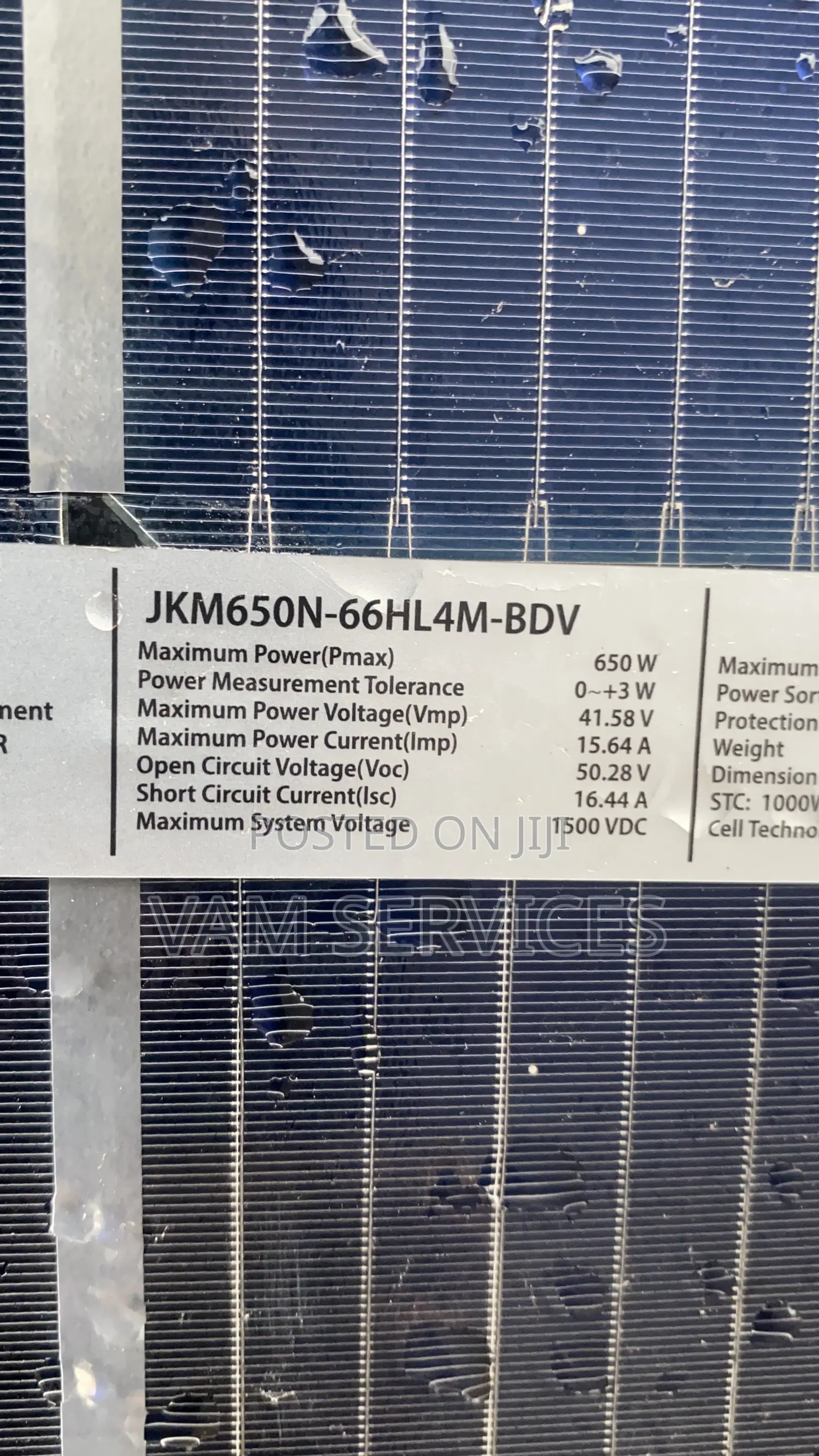 500w - 650w Panels