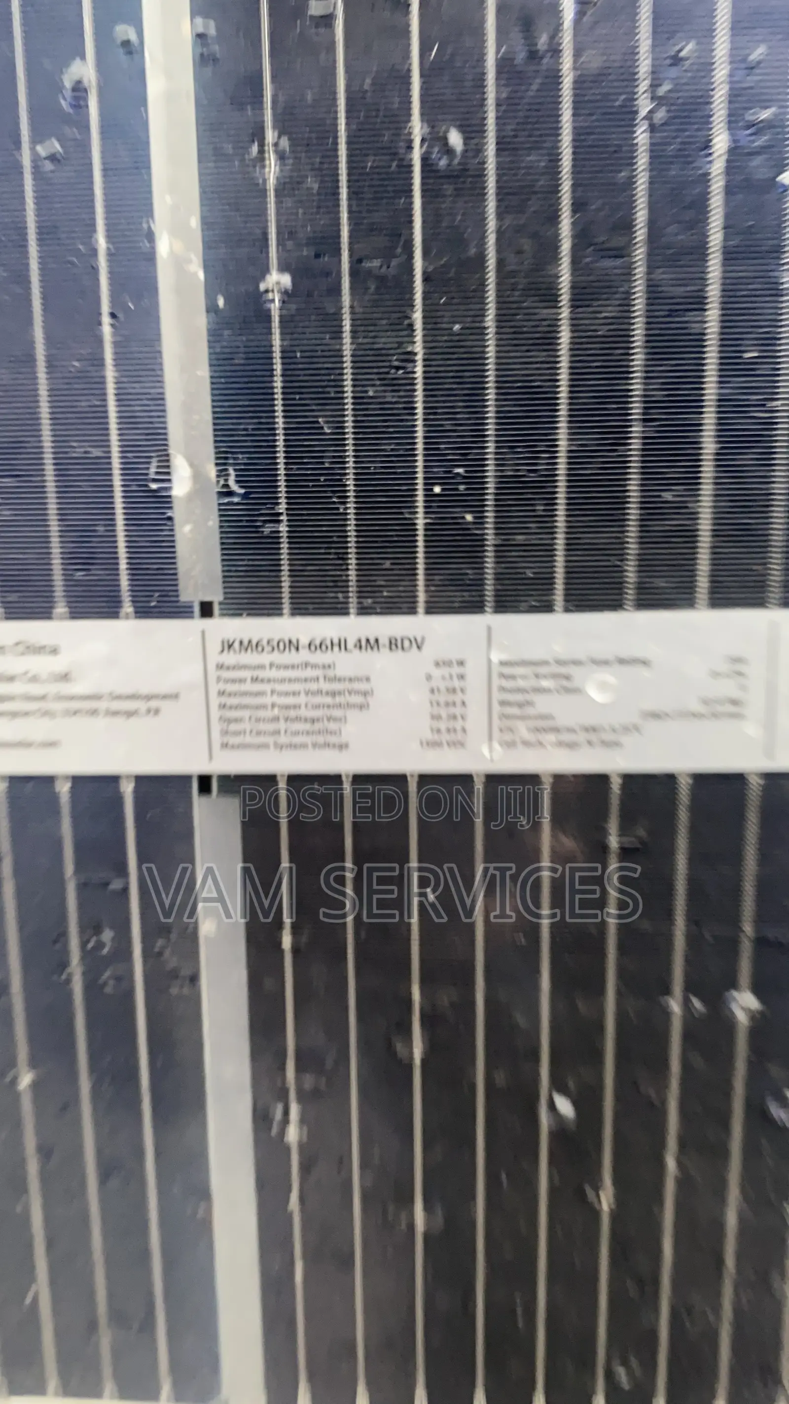 500w - 650w Panels