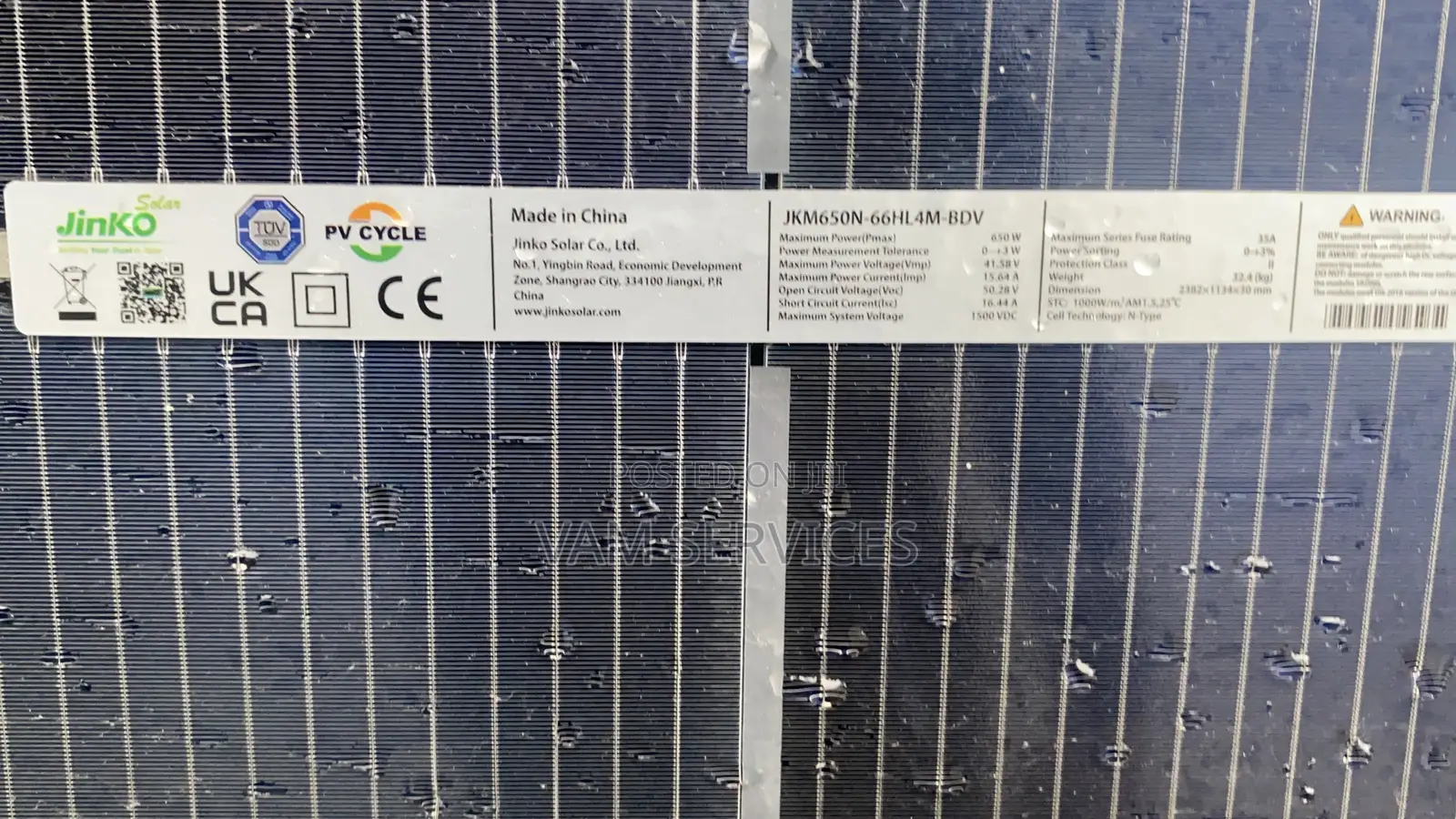 500w - 650w Panels