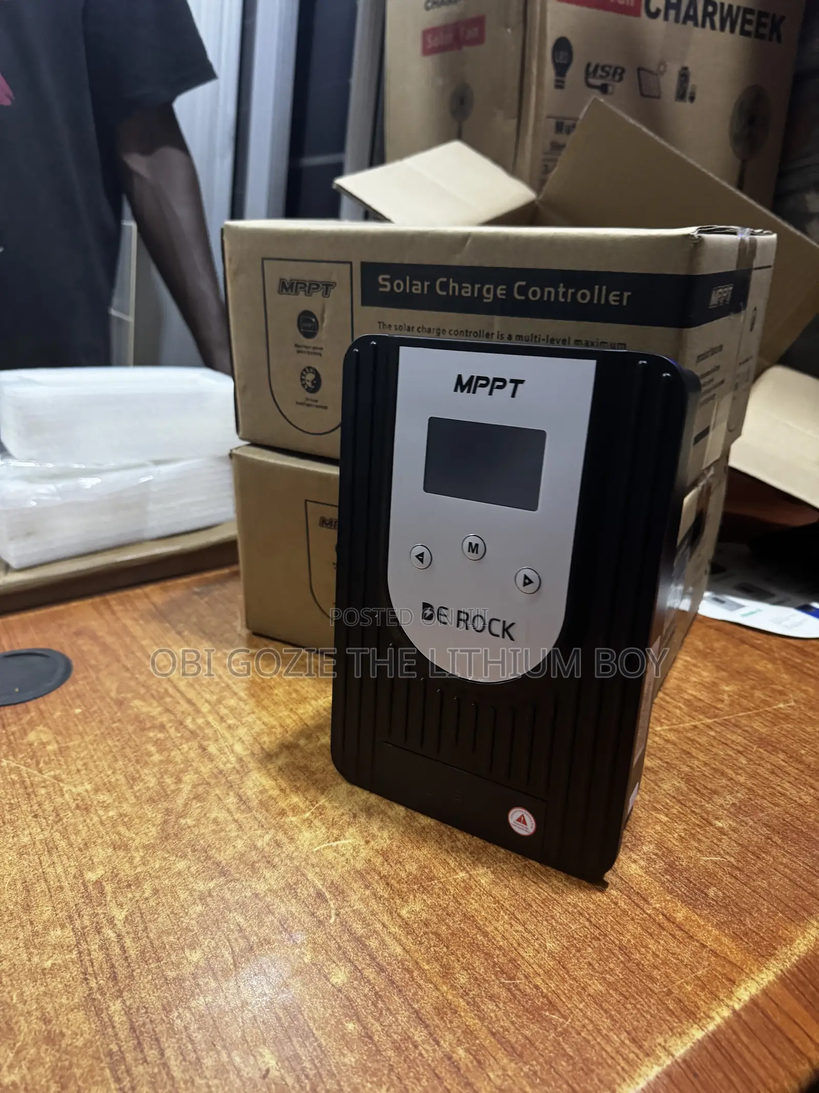 60AH De Rock MPPT Charger Controller Best Importer and Distributor