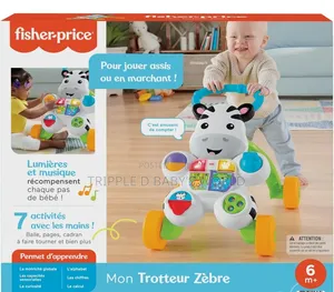 Fisher -Price Learn With Me Zebra Walker