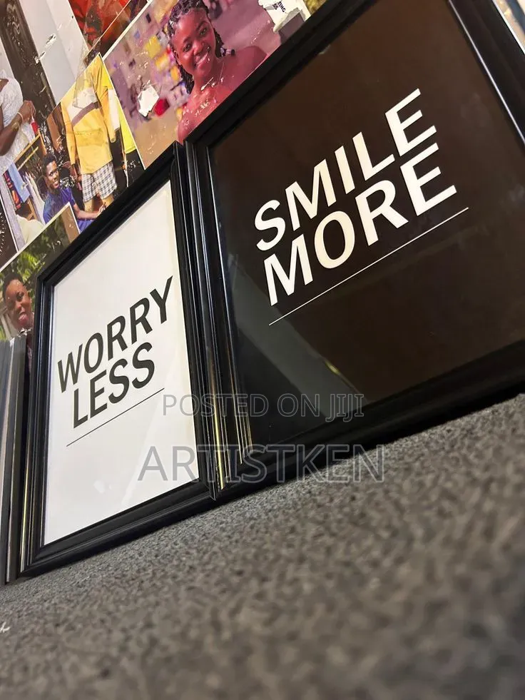 12by15inches Custom Made Motivational Quotes Frames