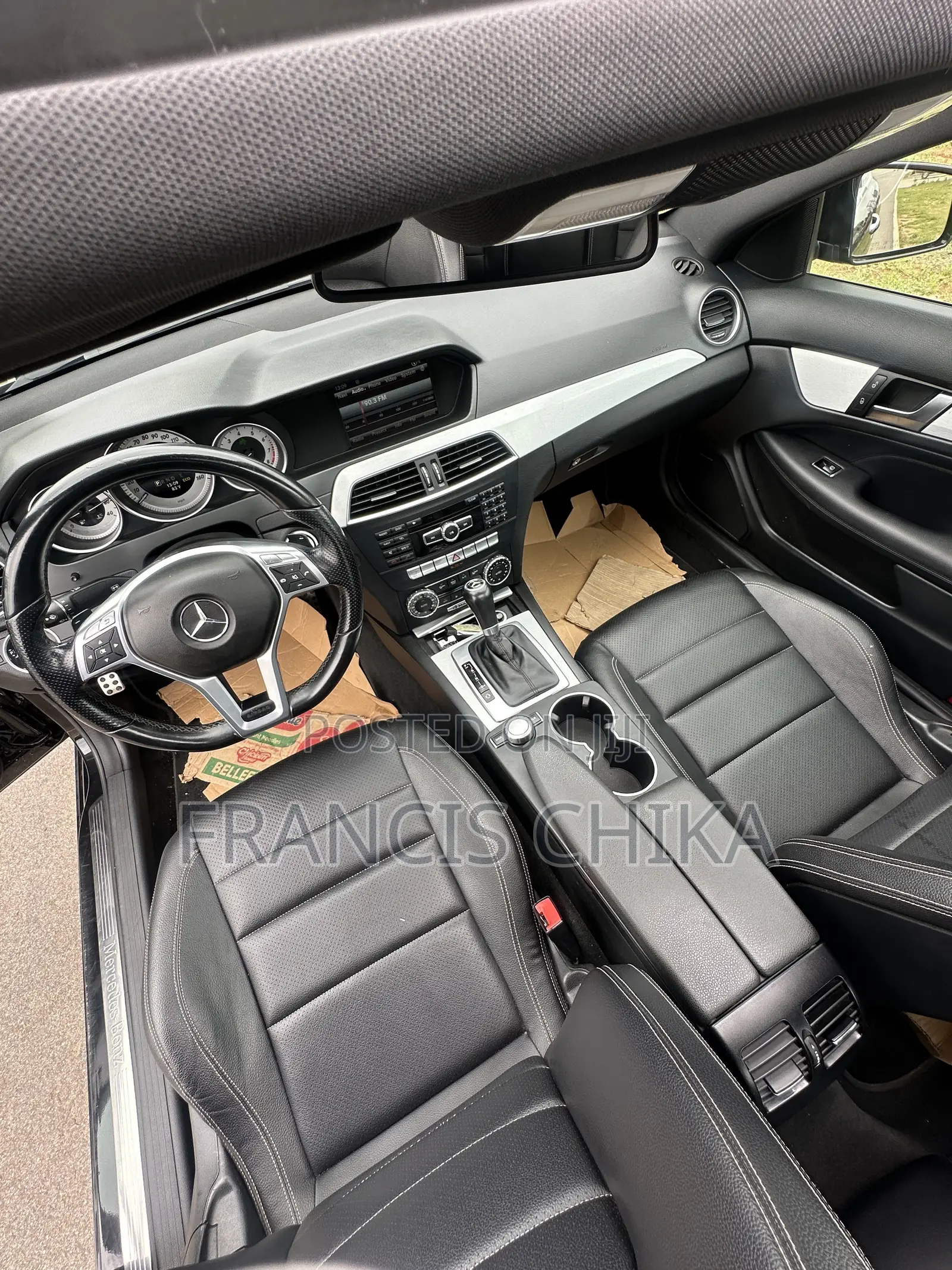 Mercedes-Benz C350 2014 Black
