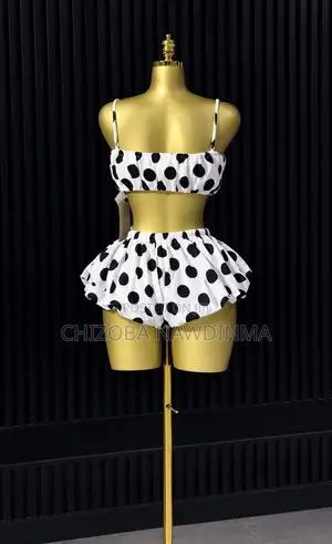 Polka Dot Two-Piece Set
