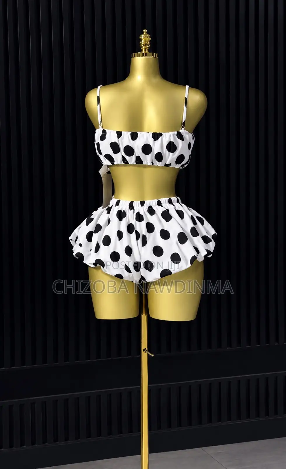 Polka Dot Two-Piece Set