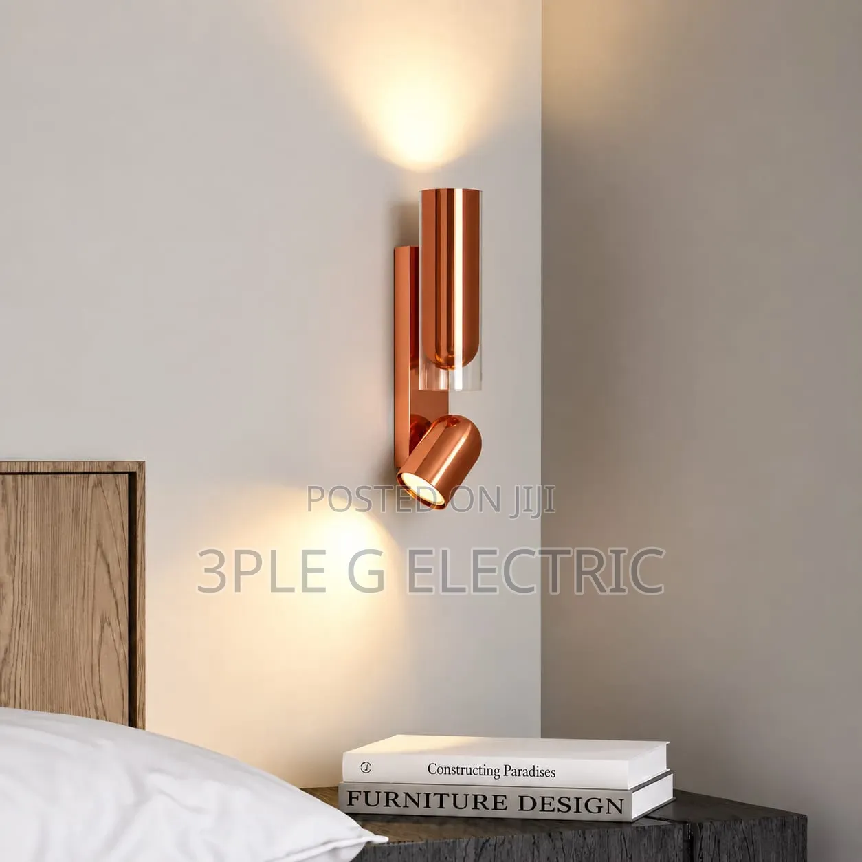 Rose Gold Nordic Wall Lamp
